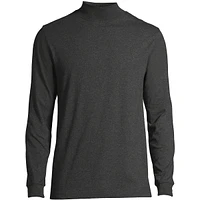 Lands' End Men's Big & Tall Super-t Mock Turtleneck