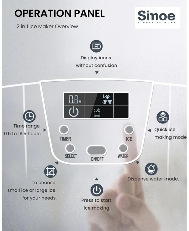 GE Appliances GE Profile Opal 2.0 Nugget Ice Maker with Side Tank - Macy's