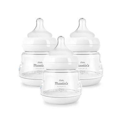 Little Martin's Milk Bottles - 150ml/5oz - 3 Packs