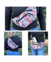 World Traveler Paris 14-Inch Fanny Pack Adjustable Crossbody Waist Pack