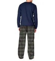 Sleep Hero Men's Flannel Pajama Set