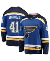 Men's Fanatics Robert Bortuzzo Blue St. Louis Blues Breakaway Player Jersey