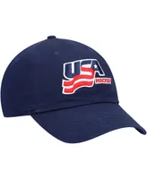 Women's Nike Navy Usa Hockey Campus Adjustable Hat