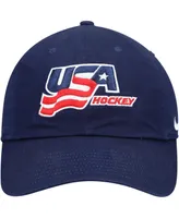 Women's Nike Navy Usa Hockey Campus Adjustable Hat