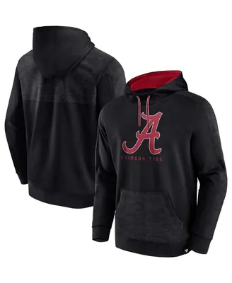 Men's Fanatics Black Alabama Crimson Tide Defender Pullover Hoodie