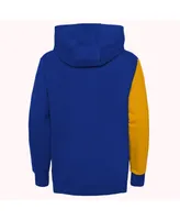 Big Boys Gold, Blue St. Louis Blues Unrivaled Pullover Hoodie