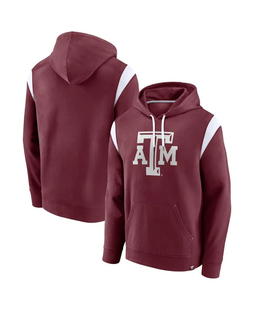 Men's Fanatics Maroon Texas A&M Aggies Gym Rat Pullover Hoodie