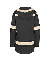 Women's '47 Brand Gray Vegas Golden Knights Superior Lacer Pullover Hoodie