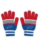 Women's Wear by Erin Andrews Buffalo Bills Stripe Glove and Scarf Set