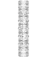 Diamond Oval-Cut Eternity Band (4 ct. t.w.) Platinum or 14k Gold