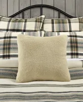 Five Queens Court Daniel Plaid Square Decorative Pillow, 18" x 18"