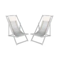 Rendi Relax Chair With Pillow (Set of 2)