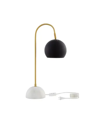 Inspired Home Zac Table Lamp 5ft Power Cord