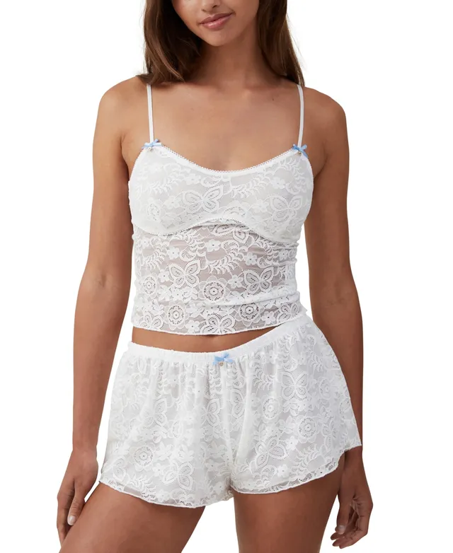 Enchanted Butterfly Lace Cami, SOFT ROSE