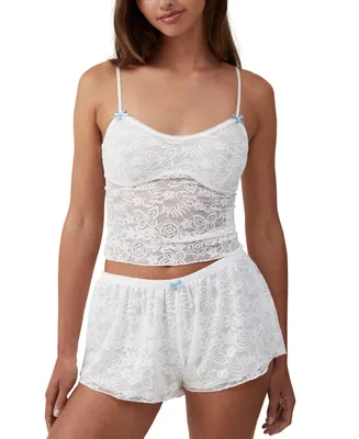 Cotton On Women's Enchanted Butterfly Lace Camisole Top