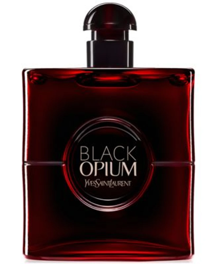 Yves Saint Laurent Black Opium Eau De Parfum Over Red Fragrance Collection