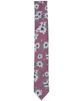 Bar Iii Men's Sondley Skinny Floral Tie, Created for Macy's