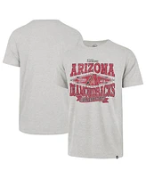 Men's '47 Brand Gray Arizona Diamondbacks 2023 National League Champions Franklin T-shirt