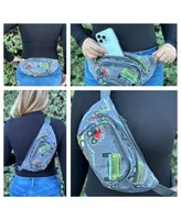 World Traveler Cars 14-Inch Fanny Pack Adjustable Crossbody Waist Pack