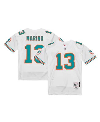 Men's Mitchell & Ness Dan Marino White Miami Dolphins 2004 Authentic Throwback Retired Player Jersey