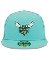 Men's New Era Turquoise Charlotte Hornets 2023/24 City Edition Alternate 59FIFTY Fitted Hat