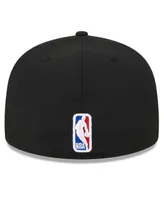 Men's New Era Black Memphis Grizzlies 2023/24 City Edition Alternate 59FIFTY Fitted Hat