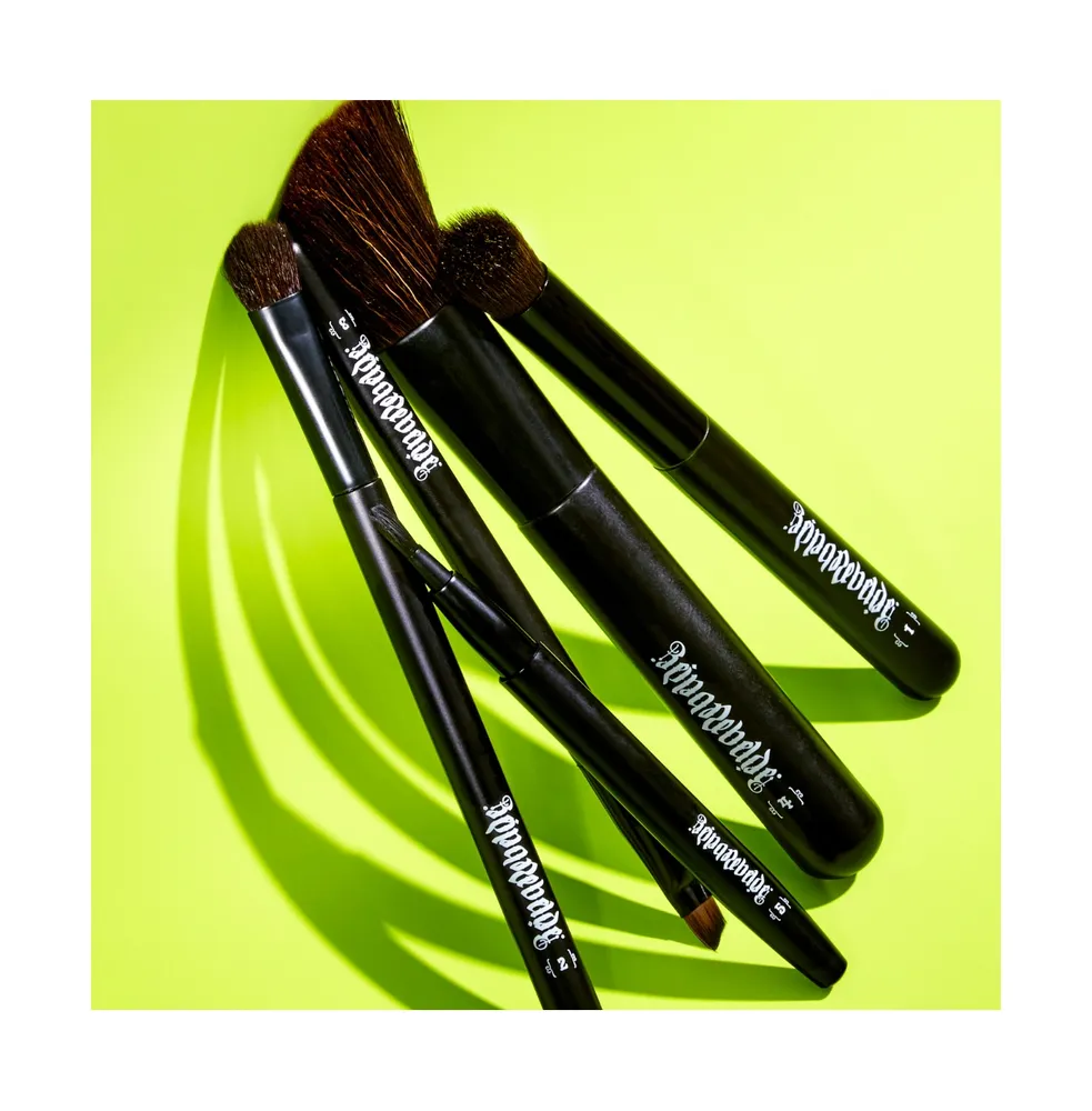 Reina Rebelde Five Piece Makeup Brush Set