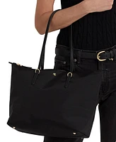 Lauren Ralph Nylon Medium Keaton Tote Bag