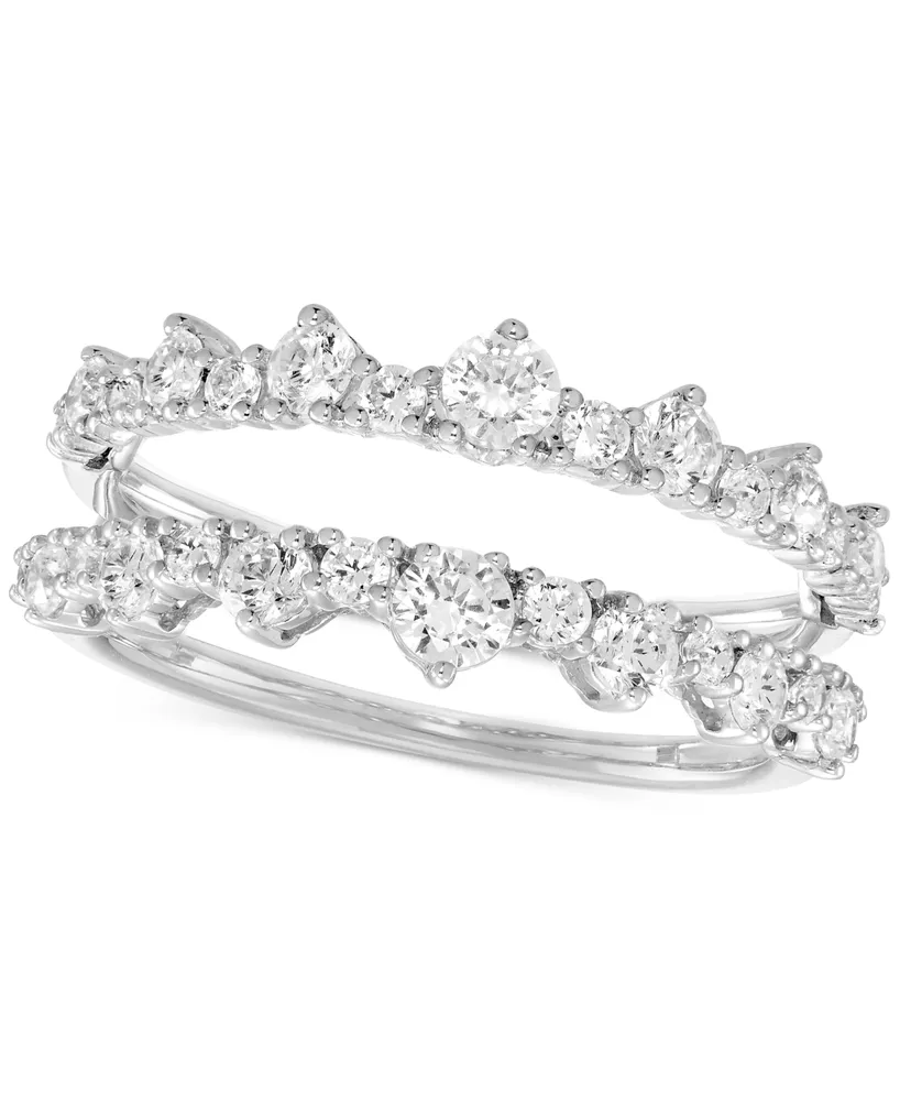 Diamond Ring Guard Enhancer (1 ct. t.w.) in 14k White Gold