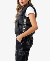 True Religion Women's Puffer Vest Jacket