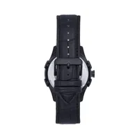 Reign Men Solstice Automatic Semi-Skeleton Leather Strap Watch