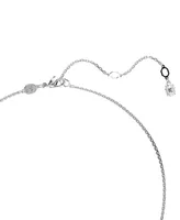 Swarovski Rhodium-Plated Mixed Crystal Infinity Pendant Necklace, 15" + 2-3/4" extender