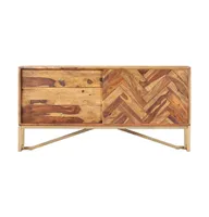 Sideboard 46.5"x11.8"x23.6" Solid Sheesham Wood