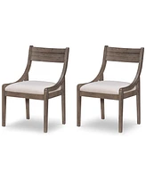 Greystone Ii Sling Back Side Chair 2pc Set