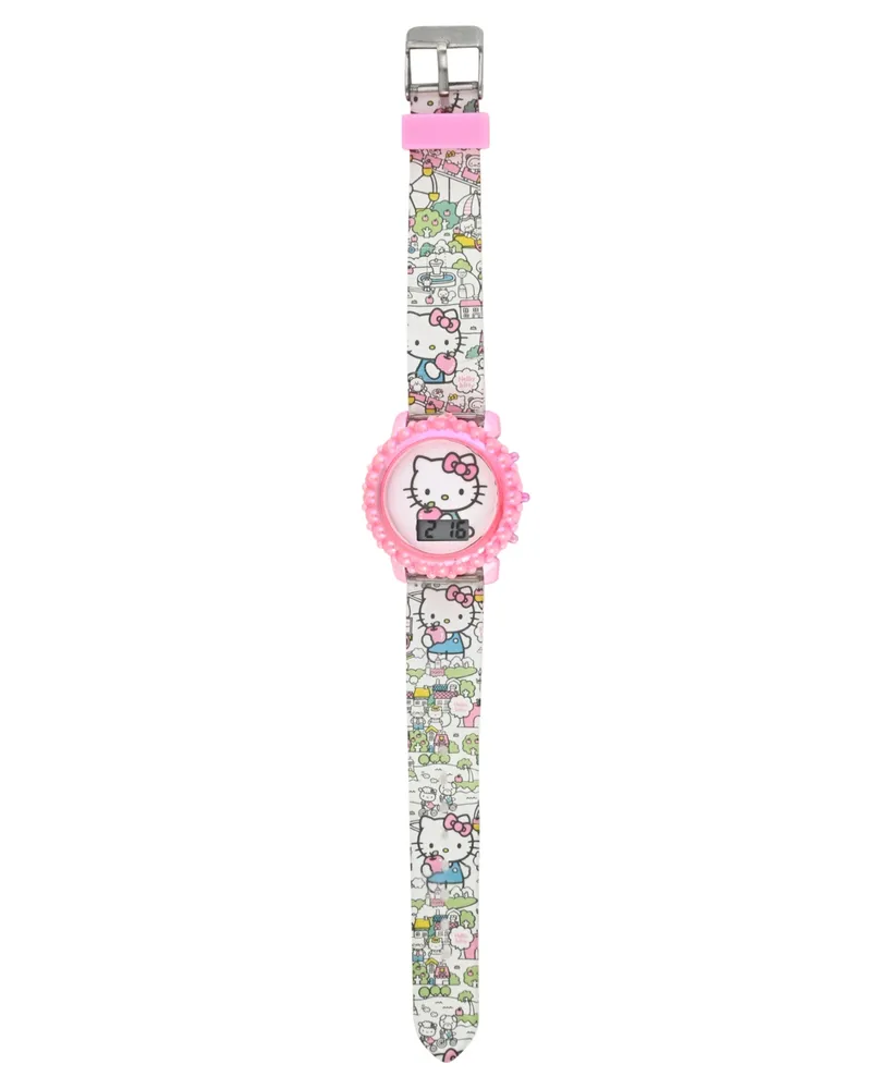 Accutime Kid's Hello Kitty Multi Silicone Watch 32mm
