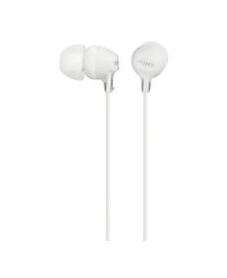 Sony Mdr-EX15LP Fashion Color EX Series In-Ear Earbud Headphones (White)