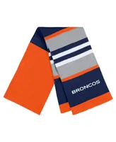 Women's Wear by Erin Andrews Denver Broncos Stripe Glove and Scarf Set