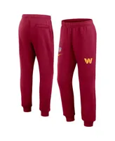 Men's Nike Burgundy Washington Commanders 2023 Sideline Club Jogger Pants