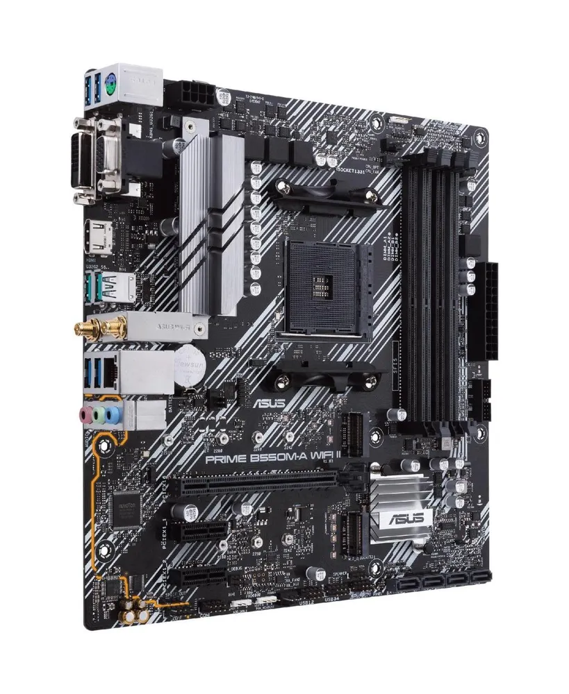 Asus Prime B550M-a Wifi Ii 128 Gb Amd B550 AM4 Max DDR4 mATX Motherboard