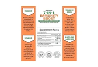 Immune Support Supplement - Zinc, Vitamin C, D3, Elderberry, Goldenseal