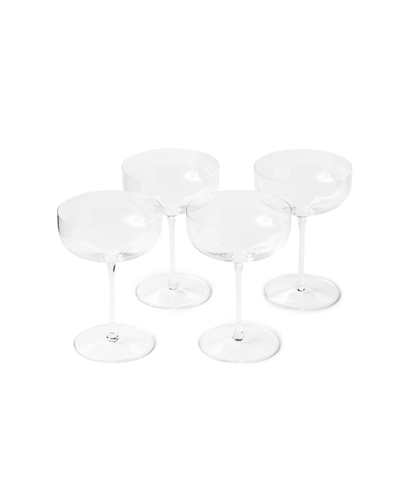 Fable Coupe Glasses, Set of 4