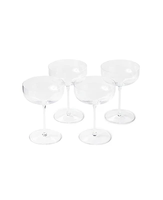 Fable Coupe Glasses, Set of 4