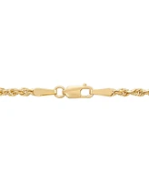 Rope Link 20" Chain Necklace in 14k Gold