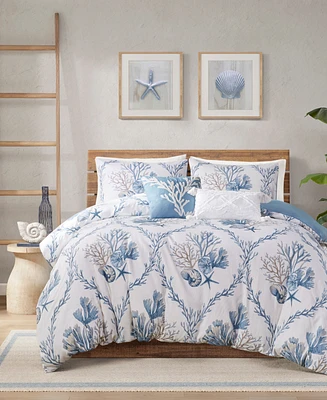 Closeout! Harbor House Pismo Beach Cotton 5-Pc Duvet Cover Set