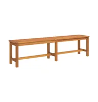 Patio Bench 70.9"x13.8"x17.7" Solid Wood Acacia