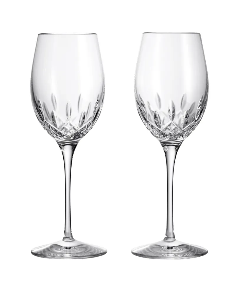 Waterford Lismore Essence Stemless Light Red Wine Glass, Set of 2