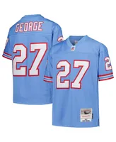 Big Boys Mitchell & Ness Eddie George Light Blue Houston Oilers Gridiron Classics 1997 Retired Player Legacy Jersey