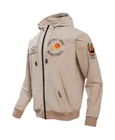 Men's Pro Standard Khaki Phoenix Suns Hybrid Full-Zip Hoodie