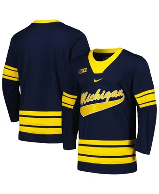 Men's Nike Navy Michigan Wolverines Replica Jersey