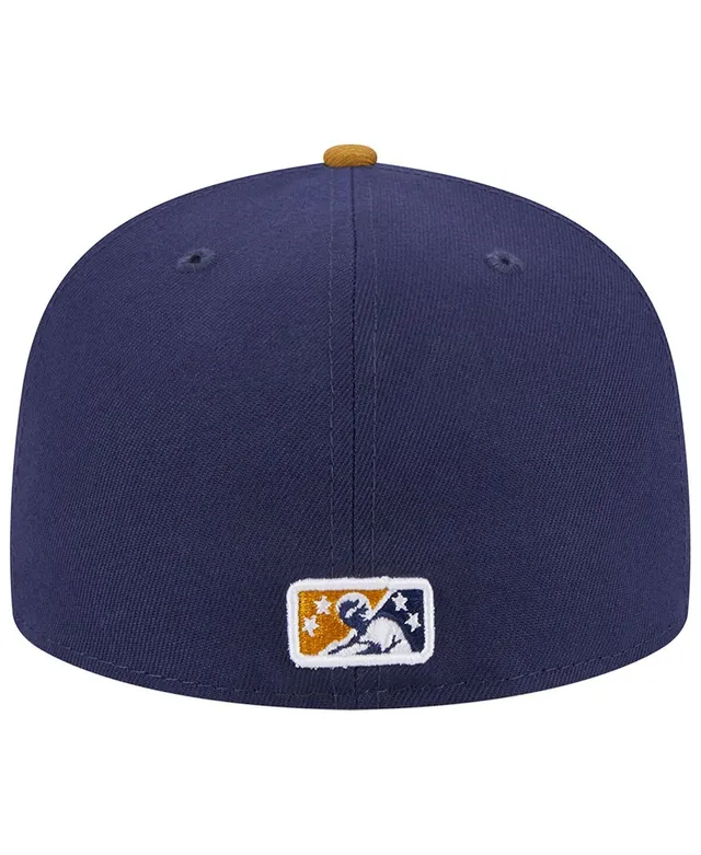 New Era Men's New Era Navy Lake County Captains Theme Nights 20th  Anniversary Alternate 1 59FIFTY Fitted Hat